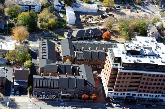 Ashley Mews Condos, Downtown Ann Arbor Aerial