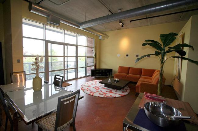 Loft 322 Condos Living Room