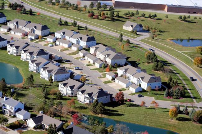 Weatherstone Condos Aerial